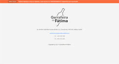 Desktop Screenshot of agarrafeiradefatima.pt