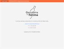 Tablet Screenshot of agarrafeiradefatima.pt